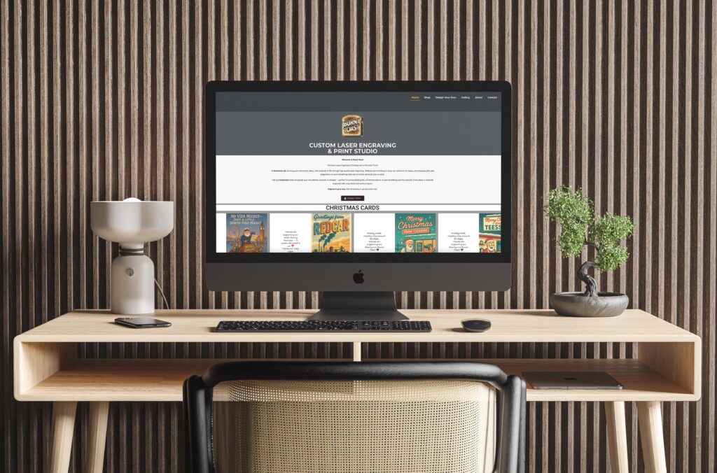 Burnt Toast ecommerce website